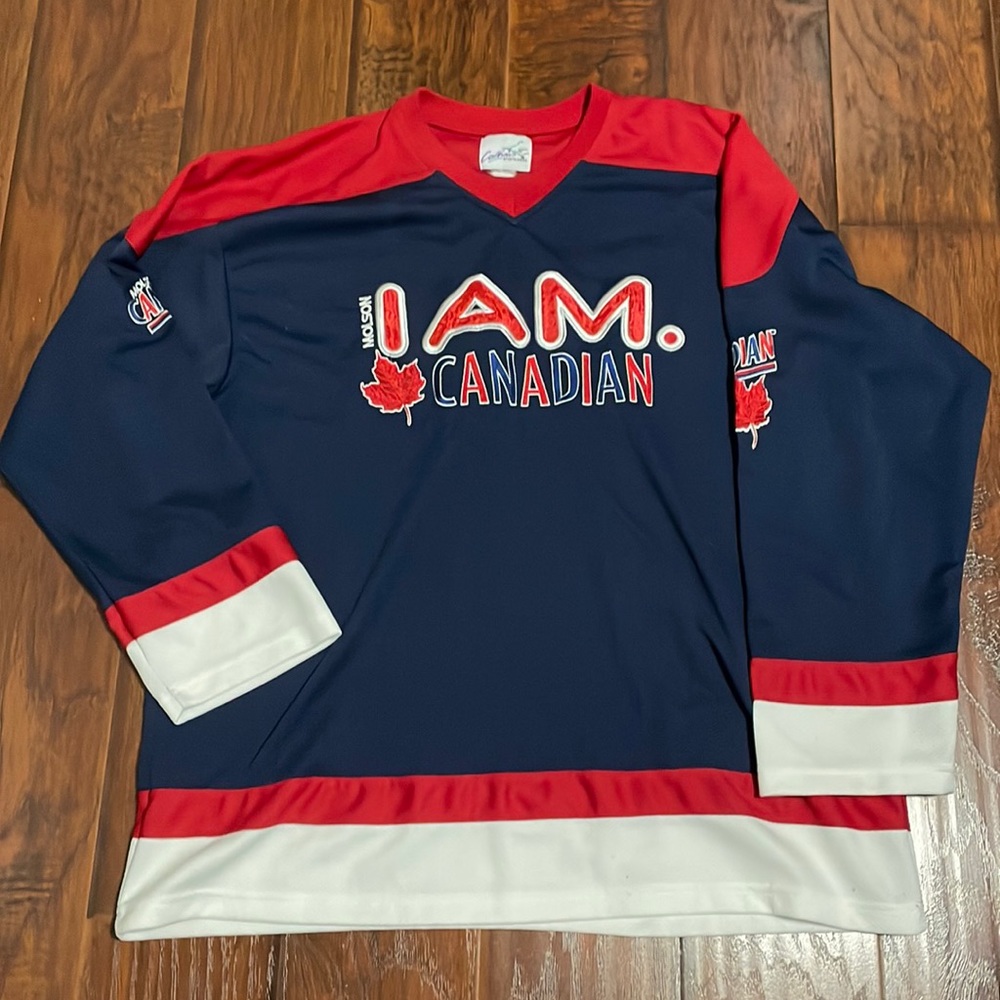 Molson Canadian I AM CANADIAN Hockey Jersey - XL